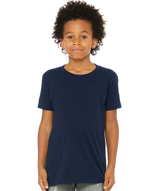 Youth Jersey Tee - Navy