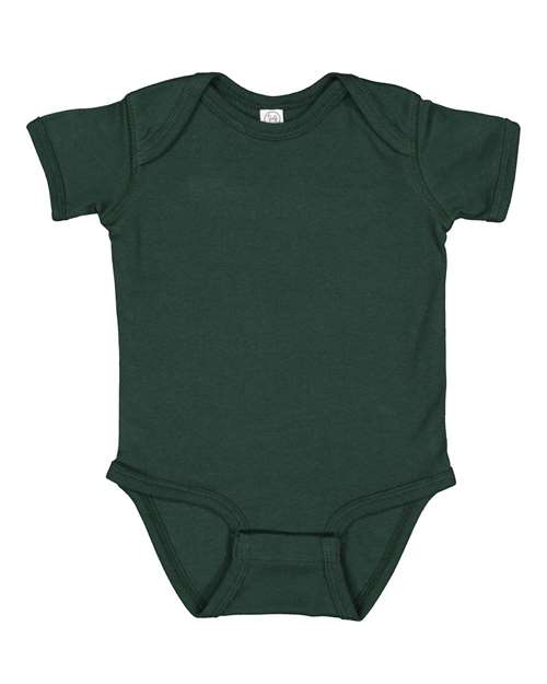 Infant Baby Rib Bodysuit - Forest