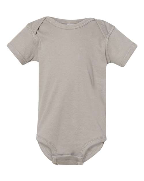 Infant Baby Rib Bodysuit - Titanium