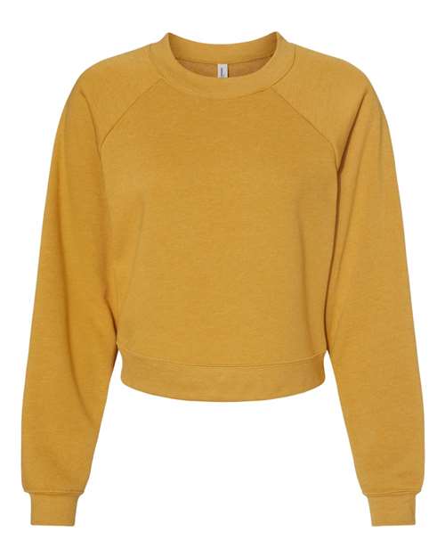 Women's Raglan Pullover Fleece Crewneck 7505