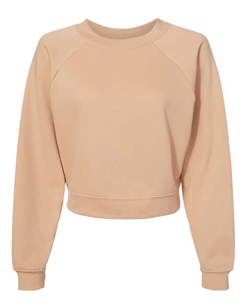 Women's Raglan Pullover Fleece Crewneck 7505