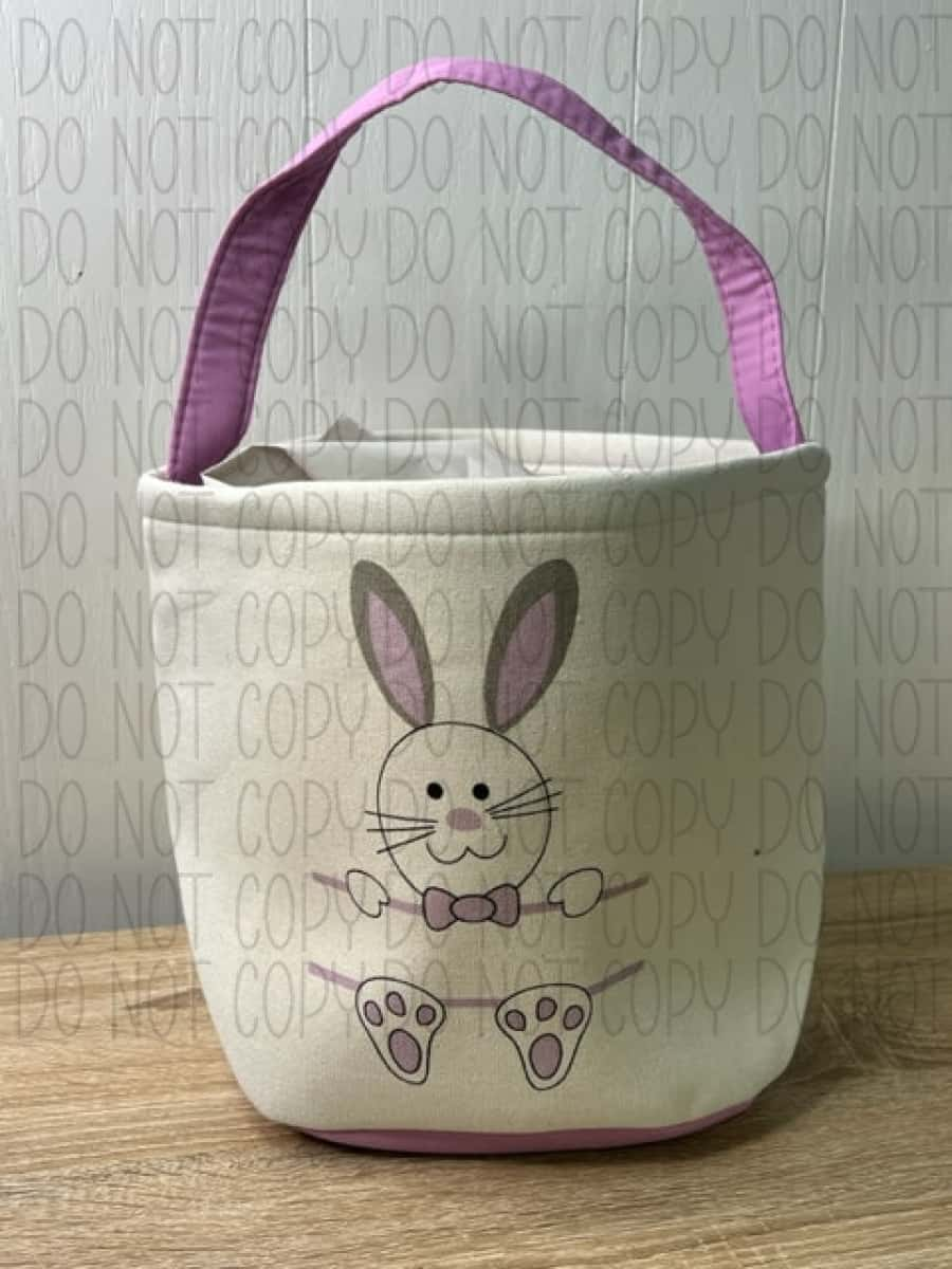 Easter Basket Purple